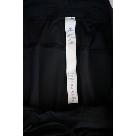 Lululemon Athletica M5399S Men's Sz Large Black Twill Chill Pants - Picture 4 of 16